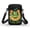 Clover Luck, variant on HELLHERO Double Zipper Crossbody Small Crossbody Bags Polyester for Adults, Bunnies Floral Field