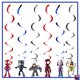 thumbnail image 3 of Nuevos suministros para decoración de fiesta de cumpleaños de Spidey y sus increíbles amigos Globos de Spidey Servilletas de papel Vasos Platos Baby Shower Niños, 3 of 5