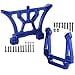 thumbnail image 3 of 2-Pack Aluminum Front and Rear Shock Tower Set Upgrade Parts for 1/10 Traxxas 2WD Slash Stampede Rustler VXL Blue-Anodized, 3 of 4