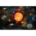 thumbnail image 1 of Orbiting Solar System Wall Poster, 22.375" x 34", 1 of 4