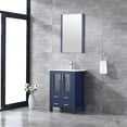 thumbnail image 5 of Lexora Home Volez 24" Single Vanity in Navy Blue, 5 of 9