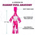 thumbnail image 4 of Dammit Doll - Limited Edition - Dammit Cancer Doll - Stress Relief, Gag Gift, 4 of 5