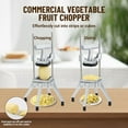 thumbnail image 4 of Garvee Commercial Vegetable Fruit Chopper, Heavy Duty French Fry Cutter with 4 Stainless Steel Blades for Restaurants & Kitchen, 4 of 6