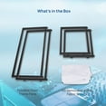 thumbnail image 7 of Pyle PDJFAC02 20x68x16 Inch Tabletop DJ Booth Cover Screen Scrim Panel Facade, 7 of 7