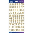 thumbnail image 2 of (2 pack) Sticko Alphabet Stickers-Gold Glitter Carnival Small, 2 of 3