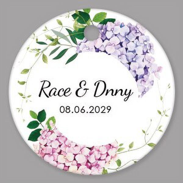 Etiquetas de regalo de agradecimiento cuadradas o circulares personalizadas, etiquetas de regalo verdes para boda, etiqueta de 1,5 ~ 3 pulgadas, Gracias por unirse a nuestra etiqueta