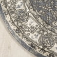 thumbnail image 3 of Nourison Concerto 4' x Round Blue Vintage Indoor Rug, 3 of 8