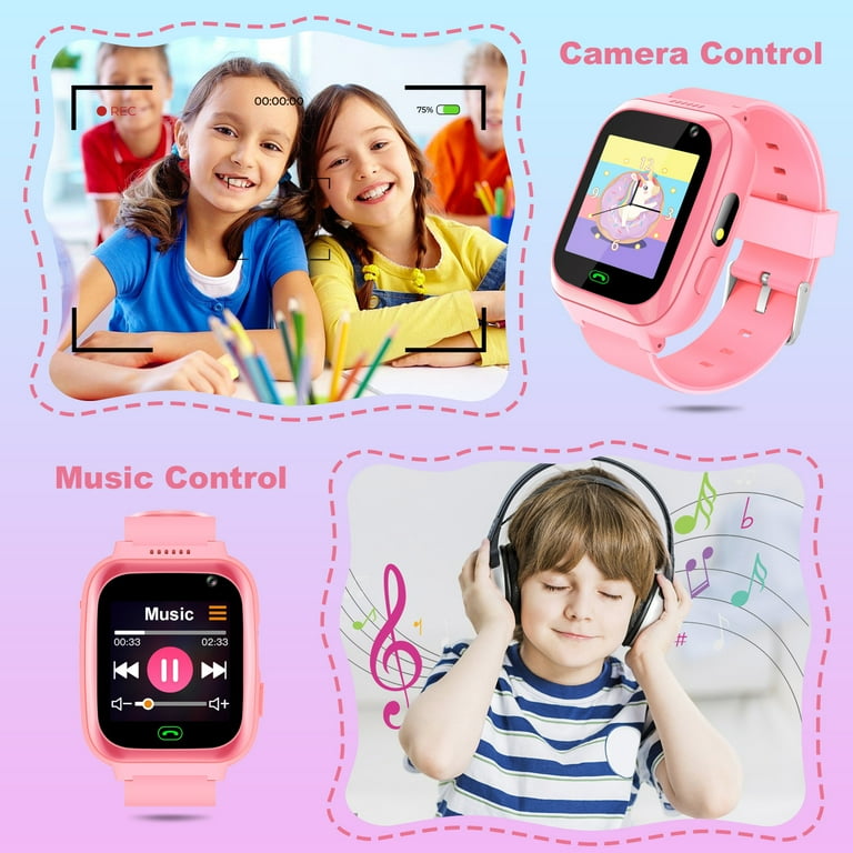 TOPCHANCES Children's Smart Watch, Touch Screen, Phone Device