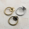thumbnail image 2 of 10 x Antique Pull Swing Ring Drop Kitchen Cabinet Drawer Cupboard Knob Handle, 2 of 4