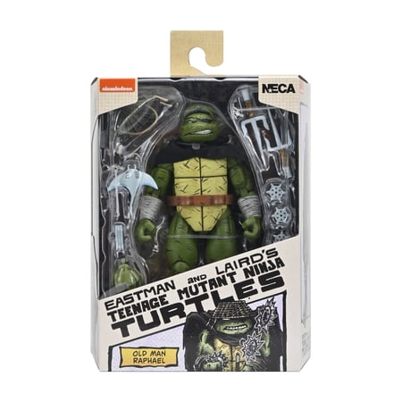 Teenage Mutant Ninja Turtles (Mirage Comics) 7" Old Man Raphael Action Figure, by NECA