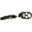 Black, variant on Flo Motorsports FPEG-792BLK Pro Series Footpegs - Black