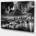 thumbnail image 2 of Nuit Incroyable à New York - Impression sur Toile de Paysage Urbain, 2 of 3