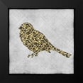 thumbnail image 2 of Emery, Kristin 12x12 Black Modern Framed Museum Art Print Titled - Single Bird I, 2 of 5