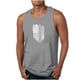 thumbnail image 1 of Tanques para Hombre de Verano Suelto Cuello Redondo de Algodón Poliéster Desgaste Casual, Camisa sin Mangas Deportivas de los Hombres para Diario Y Al Aire Libre, 1 of 4