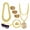 B, variant on Hip Hop Costume Kit 80s 90s Rapper Accessories, Outfits for Men Women Cosplay Supplies