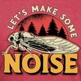 thumbnail image 3 of CafePress - Cicadas Let's Make Some Noise Loves Cicada Insect Men's Deluxe T Shirt - Mens Tri-blend T-Shirt, 3 of 4