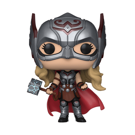 UPC: 0889698624220 | Funko Pop! Marvel: Thor Love and Thunder – Mighty Thor Vinyl Bobblehead