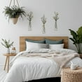 thumbnail image 4 of Modern Metal Flower Wall Art Decorative Stickers Natural Botanical Home Interior Design Minimalist, 4 of 5