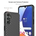 thumbnail image 5 of Tekcoo Shockproof Hexagon Grip Slim Thin Luxury Cell Phone Case for Samsung Galaxy A14 5G, Black, 5 of 8