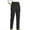 Black, variant on Baqcunre Corduroy Pants Women,Fashion Temperament Personality Solid Color Elastic Waist Striped Straight Leg Casual Pants Women's Pants,Trousers Pants for Women Black L