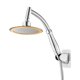 thumbnail image 1 of Cabezal de ducha Turbo grande, Set de accesorios de baño, baño higiénico, lluvia de alta presión, uso moderno, rociador superior D, 1 of 5