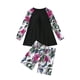thumbnail image 3 of Traje de baño de 2 piezas para mujer, trajes de baño para mujer, trajes de surf de manga larga para mujer, shorts de buceo con almohadillas en el pecho y sin soportes de acero, trajes de baño conserva, 3 of 4
