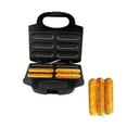 thumbnail image 4 of yeacher Electric Hot Dog Maker Corn Dog Waffle Stick Maker Sausage Machine Non-stick Coating Cook 6 Hot Dogs At a Time EU Plug, 4 of 7