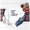 thumbnail image 3 of Nice- Nice List | Sweatshirt, 3 of 5
