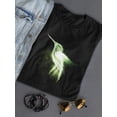 thumbnail image 3 of Neon Hummingbird Shaped T-Shirt Women -Image by Shutterstock, Female 3X-Large, 3 of 4