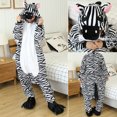 thumbnail image 3 of Onesies de felpa de animales Unisex para adultos, pijamas rosas de una pieza, ropa de dormir para hombres y mujeres, disfraces de Cosplay de unicornio de franela de dibujos animados de invierno, 3 of 6