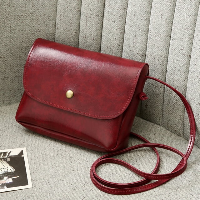 Femmes Bandoulière Sac à Bandoulière Téléphone Portefeuille Lotions en Cuir Sac de Messager Sac de Rangement Sac à Main Fille PU en Cuir Sac de Messager