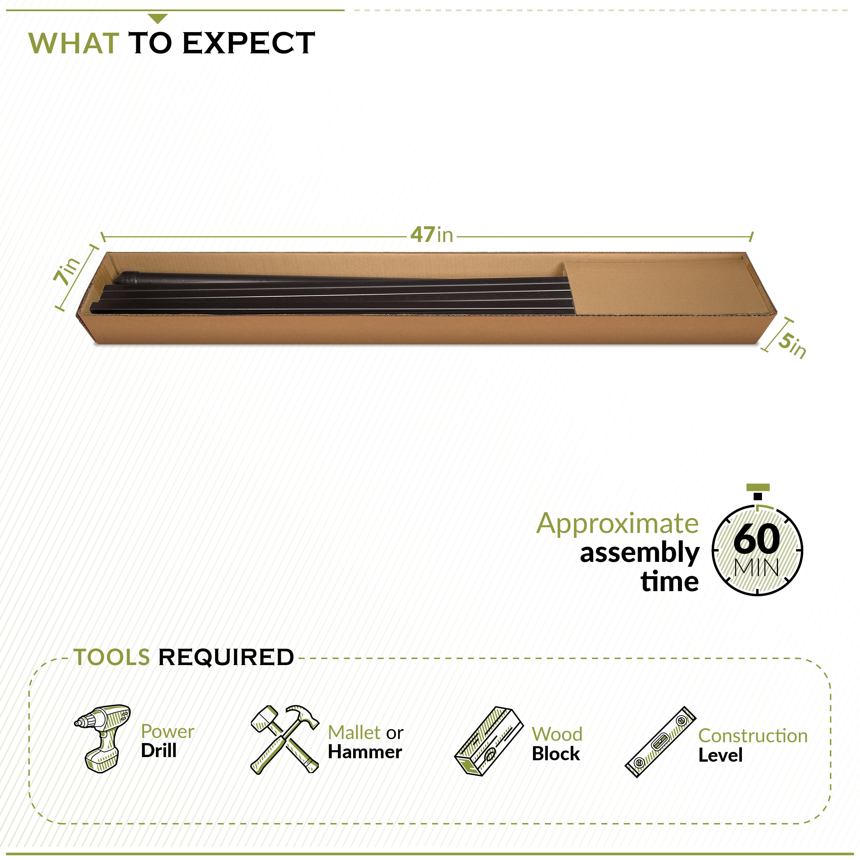 Zippity 3 ft. H x 3.5 ft W Zurich Poly-Steel No Dig Dog and Garden