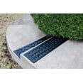 thumbnail image 5 of BirdRock Home 4-Pack Rubber Stair Mat with Basket Weave Design - 10 x 30" - Black, 5 of 6