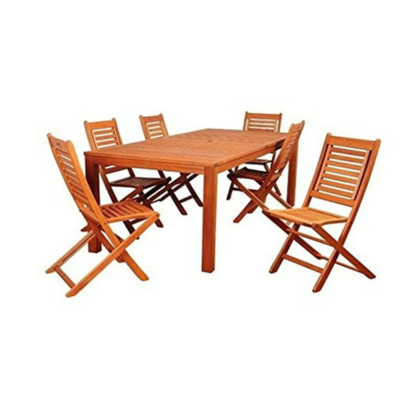 International Home Amazonia 7 Piece Patio Dining Set