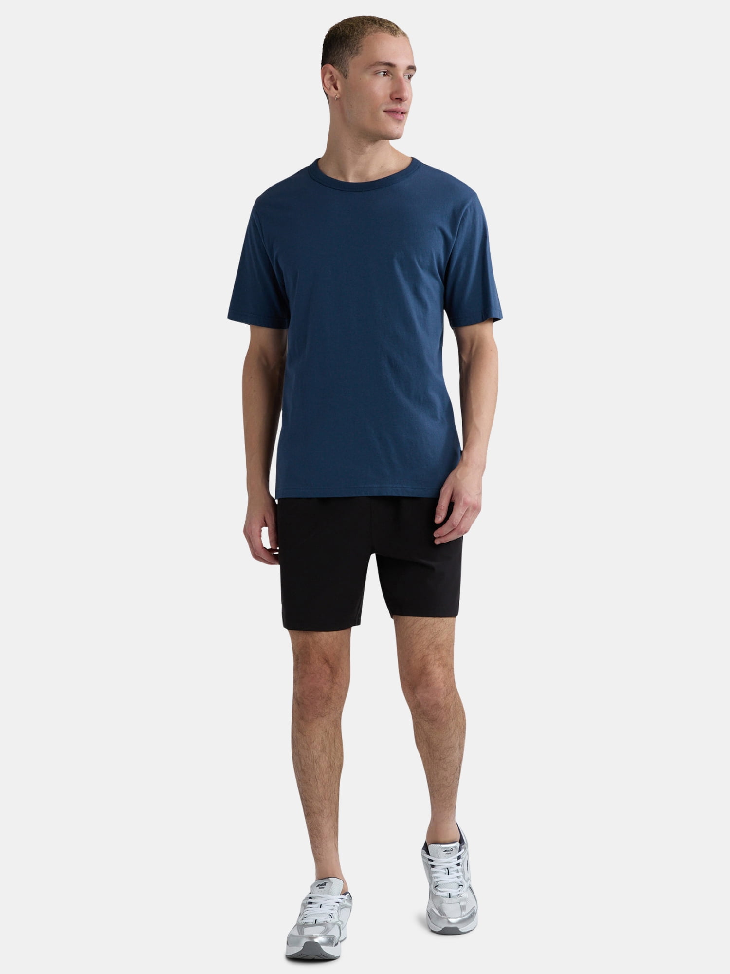 Athletic Works Men's and Big Men's Woven Running Shorts, 6" and 8" Inseams, Sizes XS-5XL