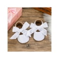 thumbnail image 2 of Baby Girls Mary Jane Shoes Soft Sole Ballet Slippers Bow Princess Newborn Dress Wedding Flat Shoes, 2 of 8