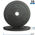 thumbnail image 3 of Body-Solid Bumper Plates, 17.72", 10 lb, 3 of 6