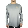 thumbnail image 3 of FinTech Stretchable Long Sleeve Men's Sun Defender Fishing Tee, microfiber Fabric, 3 of 3