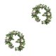 thumbnail image 1 of Flores artificiales de tela Yuarrent púrpura 2Conjunto, 1 of 6