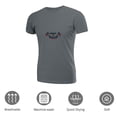 thumbnail image 3 of Coolnut Men's T Shirt Odor Protection Short, Flyer Design For Memorial Day Mens Short Sleeve Tees, Grey Crew-Neck Casual Tee Shirts, S, 3 of 6