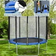 thumbnail image 7 of Dkelincs 10 FT Trampoline with Safety Enclosure Outdoor Trampoline for Children & Kids with Net Spring Pad, 7 of 7