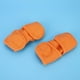 thumbnail image 5 of 2 uds perro gato pierna Protector de codo rodilleras cálidas cirugía herida polainas GuardOrange M, 5 of 5