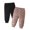 Brown, variant on Baby Footed Pants: Soft Cotton Spandex Pants with Feet Pull Bottoms Unisex Baby Boys Girls(Light Gray,12-18 Years)