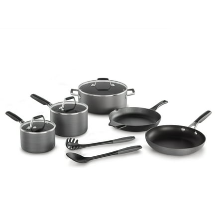 Select by Calphalon Hard-Anodized Nonstick 10-Piece Cookware (Best Hard Anodized Cookware Set)