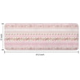 thumbnail image 7 of Pink Floral and Lace Pattern Kitchen Rug Mat,Kitchen Runner Rugs Non Skid Washable,Decorative Kitchen Floor Mats for Kitchen,Sink,Laundry,17"x47.2", 7 of 7