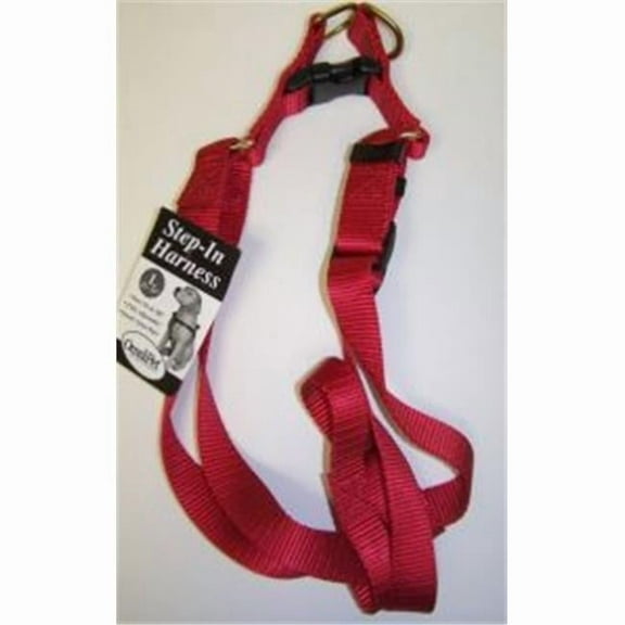 Omni Pet 445-19012 Omni Pet No.19LRD Step in Harness Nylon Size 22-33in Large Color Red
