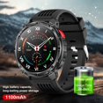 thumbnail image 5 of Unisex New Smartwatch, 1.7" Large Screen, 100+ Sports Modes, LED Light, iOS & Android Compatible, 5 of 10