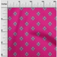 thumbnail image 1 of oneOone Cotton Cambric Fabric Floral Block Print Fabric By Yard 56 Inch Wide, 1 of 4