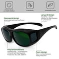 thumbnail image 3 of Gafas de seguridad láser envolventes UpaClaire de Welding Spectacles, 3 of 6