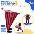 thumbnail image 4 of Juego Toy Granny Pants WAMEIJU de gran tamaño con rayas negras y rojas, 4 of 7